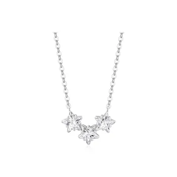 KADER 925 Sterling Silver Necklaces Women's Silver