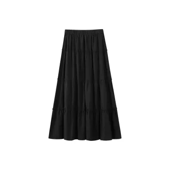 PLAY BUSH Casual Long Skirt Women's