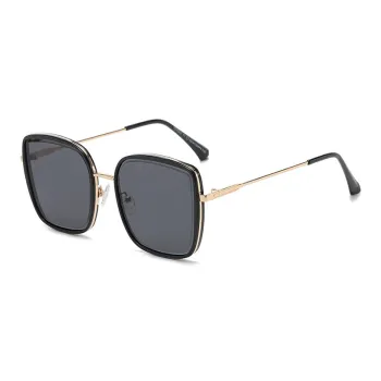 YUZHAOLIN TR/Memory Plastic Metal Square Sunglasses Unisex