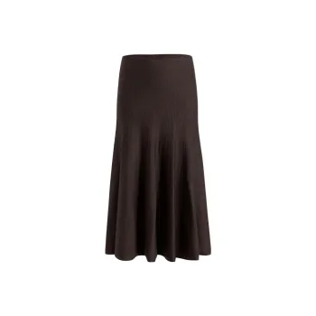 KHAITE Mayu Knitted Skirt