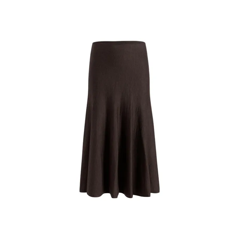 KHAITE Mayu Knitted Skirt-0