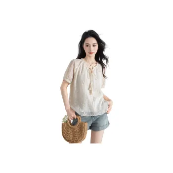 Shavani Shirts Women's Beige