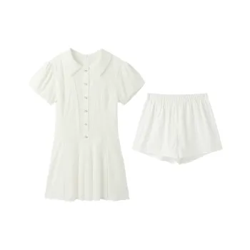 BEAUTIFUL CONFESSION Skirt Set Women's White
