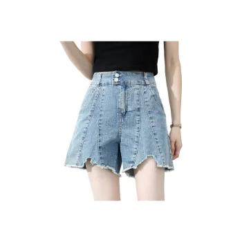JEANSWEST Denim Shorts Women's Light Blue