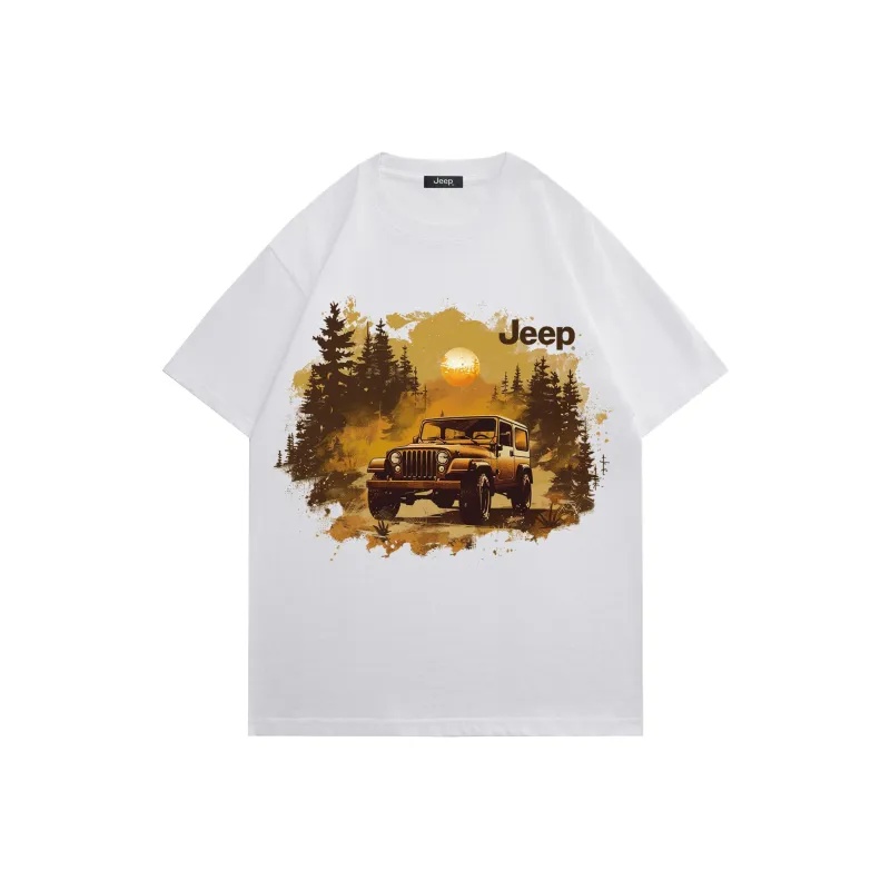 Jeep Garden Mori T Shirt Unisex-0