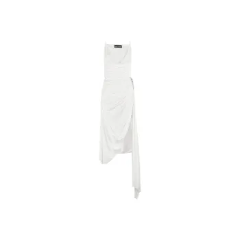 DAVID KOMA Evening Dress Women's White