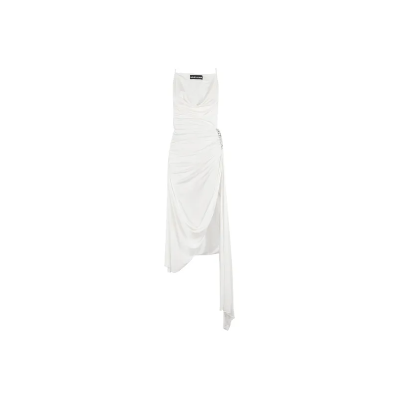 DAVID KOMA Evening Dress Women's White-0