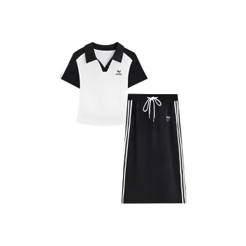 Love To Serve Skirt Set Women's Black