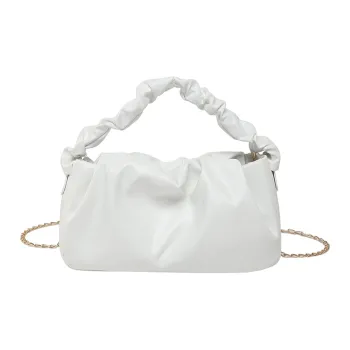 TOUTSEUL YOLO PU One Shoulder Handbag Women's White/Black/Gold/Pink
