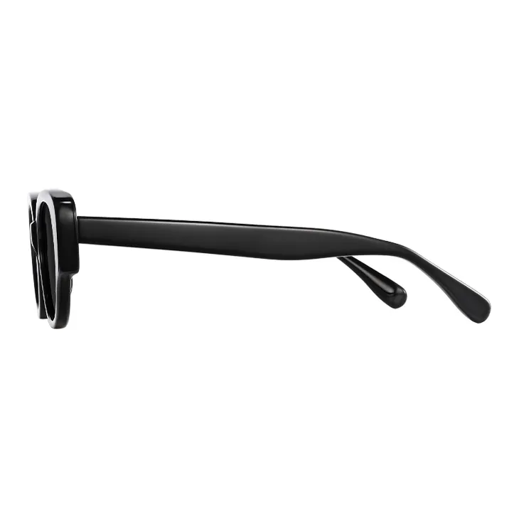 BERTHA Plate Frame TR/Memory Plastic Cat Eye Sunglasses Unisex-5