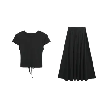 ABCMININ Two Piece Skirt Sets Women's