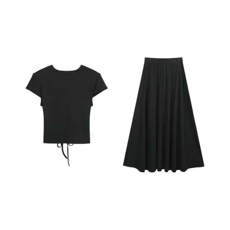 ABCMININ Two Piece Skirt Sets Women's-0