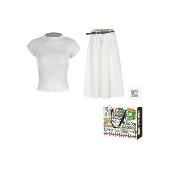 OURUOKE Two Piece Skirt Sets Women's