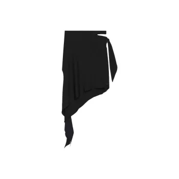 COURREGES Knot Cut Out Detailed Skirt