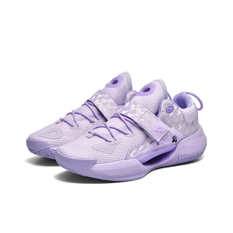 Animal Claws Anti Slip Wear Resistant Basketball Shoes Unisex Purple-2