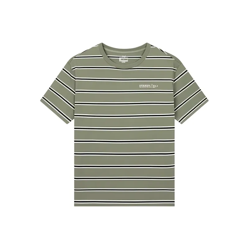 361° T Shirts Men Dusty Green Shavings-0