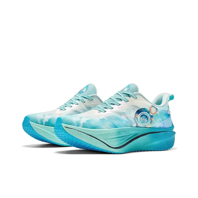 Jianjie Running Shoes Unisex Low Top Blue-30