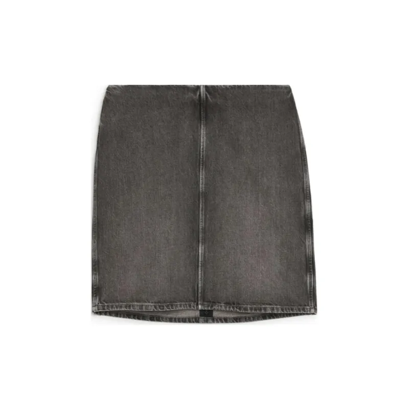 ARKET Denim Short Skirts Women's Washed Gray-0