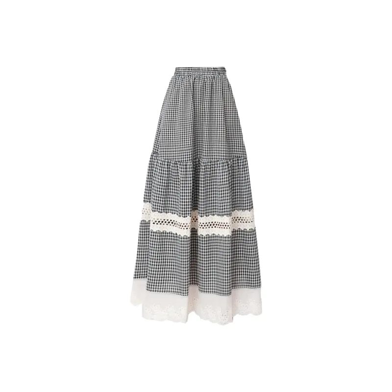 Mu Xiao Xin Casual Long Skirts Women's-0