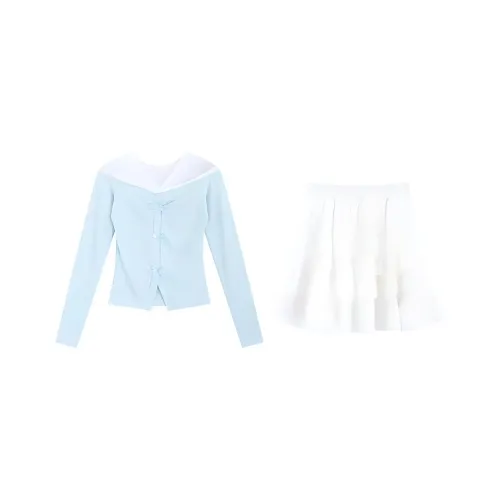 Lookinto Two Piece Skirt Sets Women's