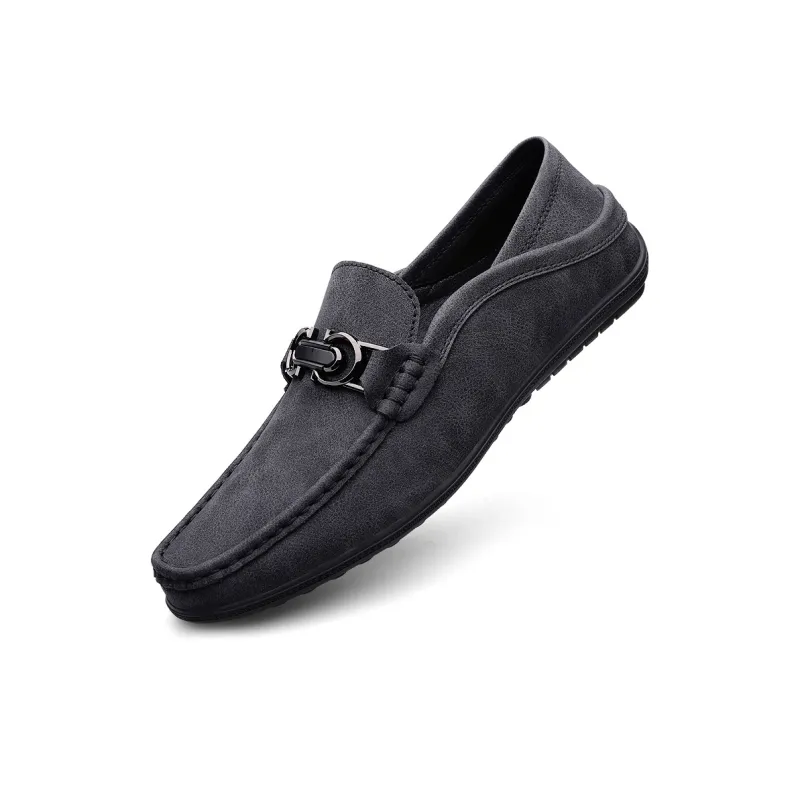 British Knights Gommino Loafers Men's Black-4