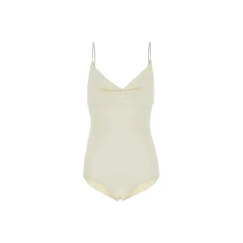 Magda Butrym 3D Flower Bustier Swimsuit