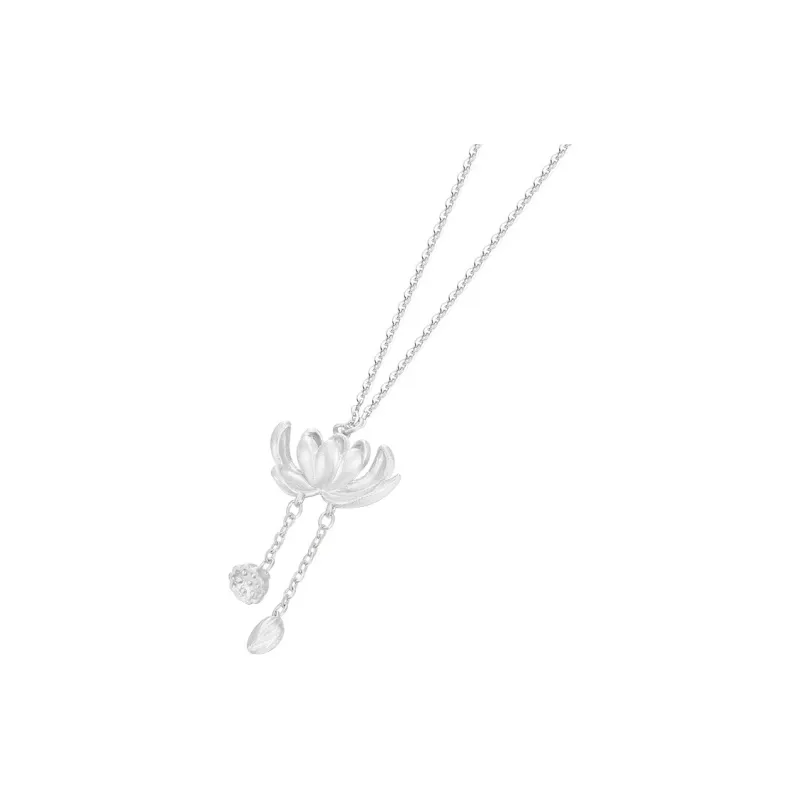 SOFTDORA S999 Fine Silver Necklaces Women's-1