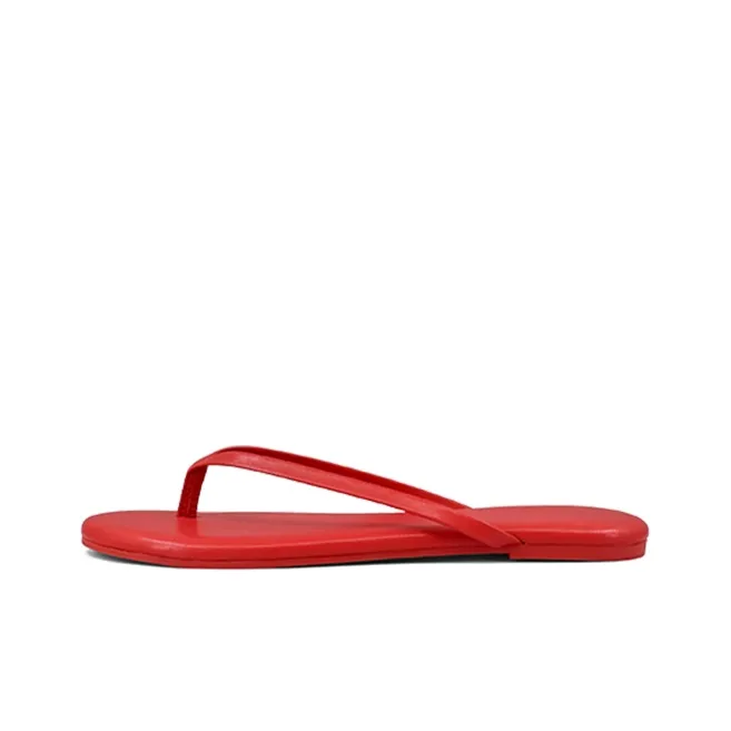 ZSBELLA Rubber Sole Abrasion Resistant Slip Resistant Flip Flops Women's-3
