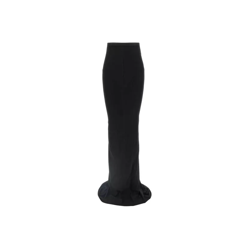 RICK OWENS/RO Casual Long Skirt Women's Black-0