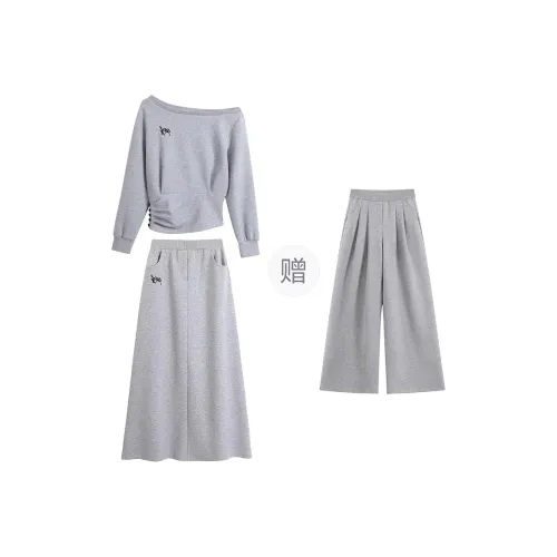 Aghr Two Piece Skirt Sets Women's