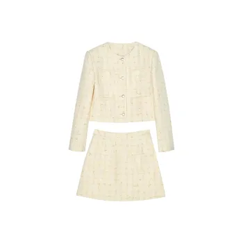 Summer Hooray Skirt Set Women's Light Yellow