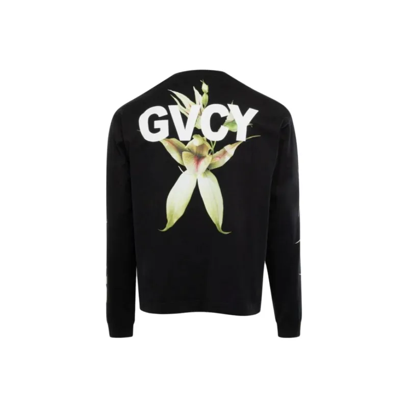 Givenchy Boxy Fit Long Sleeve T Shirt-1