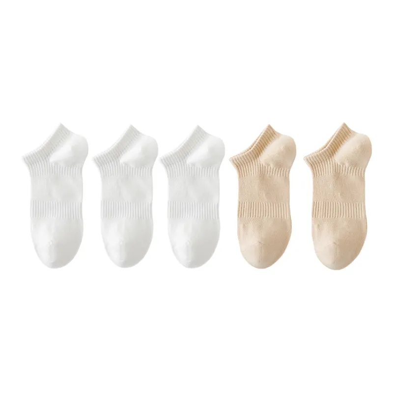 Lan Miao No Show Socks Women's 5 Pack-5