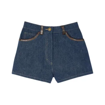 Sandro High rise Denim Shorts