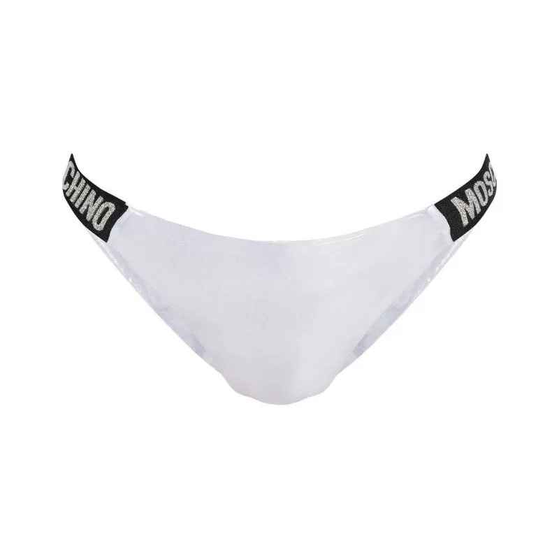 MOSCHINO Logo Band Swimsuit Bottom-0