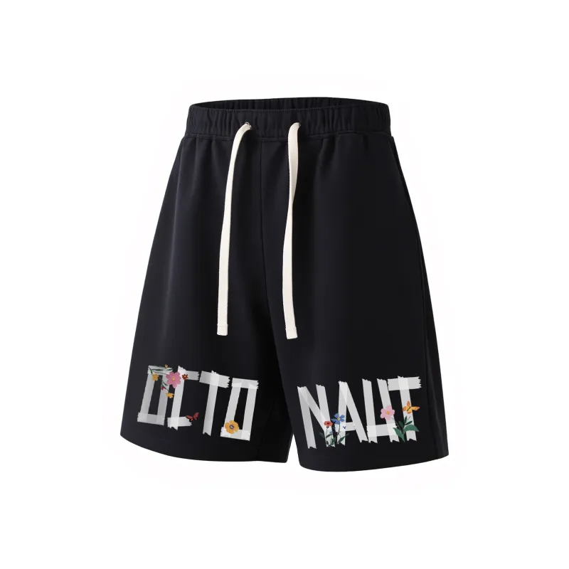 Small Columns Under The Sea Casual Shorts Unisex-0