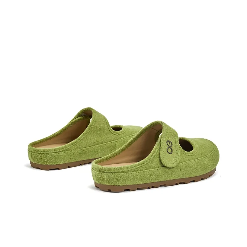 LINGPAO Rubber Sole Stitching Slip Resistant Closed Toe Slippers Women's-3