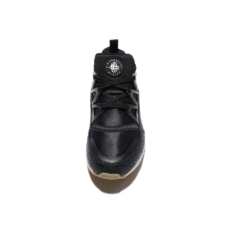Nike Air Huarache Cushioning, Wear Resistant Low Top Running Shoes Women's Black-2
