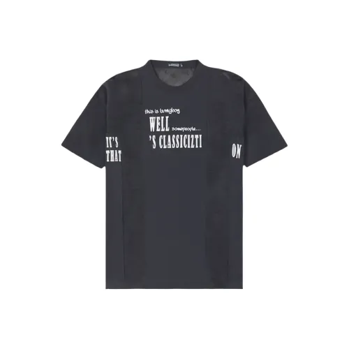 BANGBOY X IZTION T Shirts Men Gray