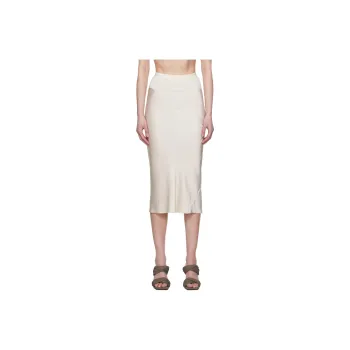 RICK OWENS/RO Casual Long Skirts Women's White