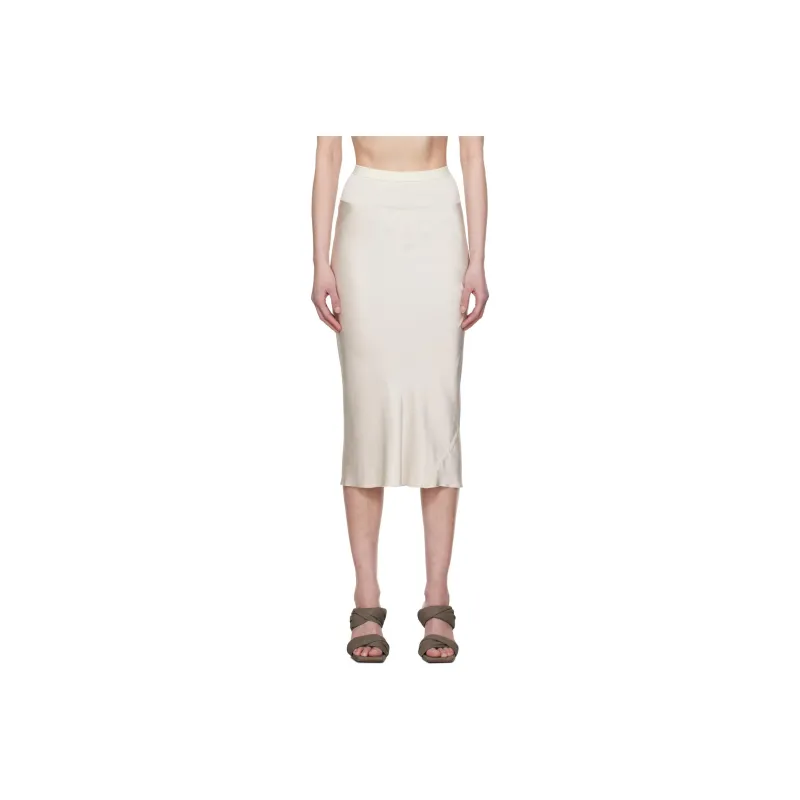 RICK OWENS/RO Casual Long Skirts Women's White-0