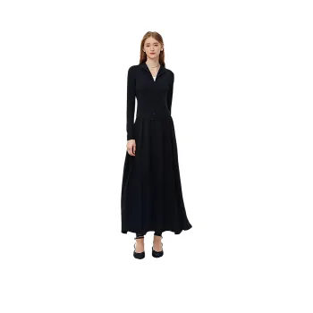 GOELIA Two Piece Skirt Sets Women's Black