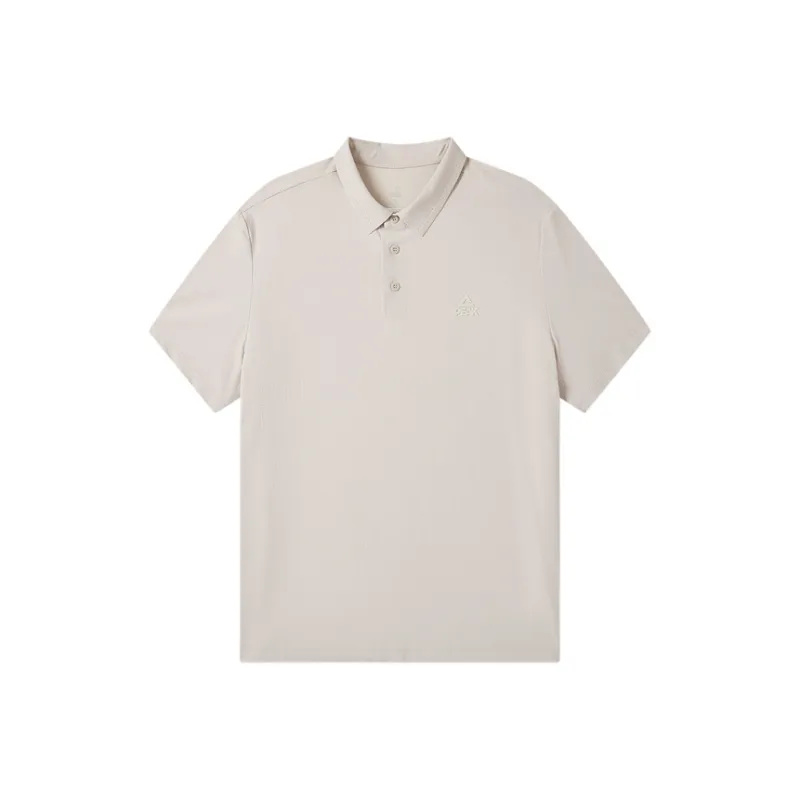 PEAK Variety Training Collection Polo Shirt Men's Bilbao Gray-0