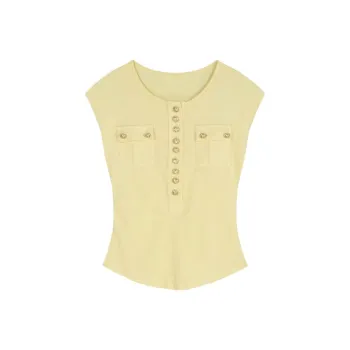 GOSO Flutter Sleeve T Shirt Women's