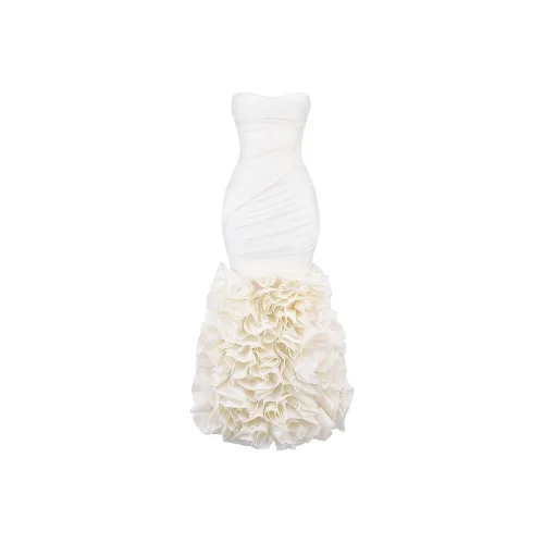 HOUSE OF CB Gabrielle Evening Dress Women's WHITE/White