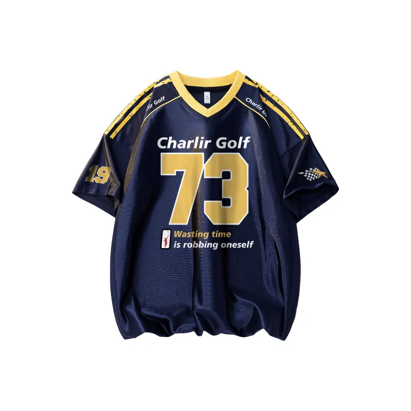 CHARLIE GOLF Basketball Jersey Unisex-0