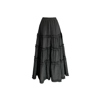 HTHK Casual Long Skirts Women's