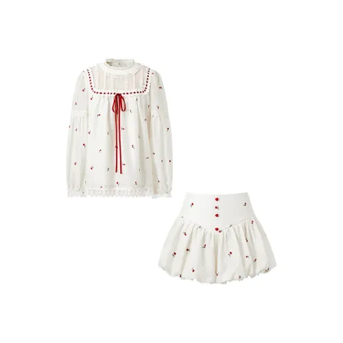 ACAINES Two Piece Skirt Sets Women's