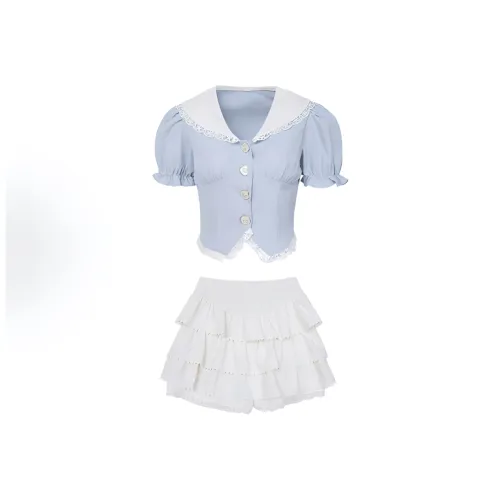 AHDO Two Piece Skirt Sets Women's