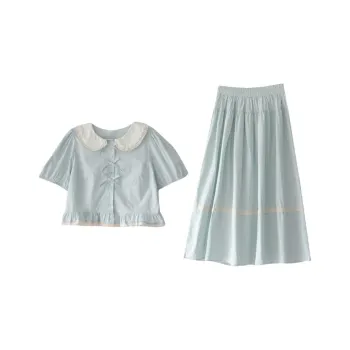 DOKZB Two Piece Skirt Sets Women's